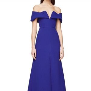 Off the shoulder gown BCBGMAXAZRIA Amalie